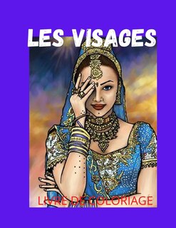 Couverture_Les Visages Coloriage