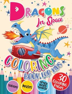 Front cover_Dragons Coloring Book for Kids