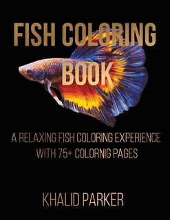 Front cover_Fish Coloring Book