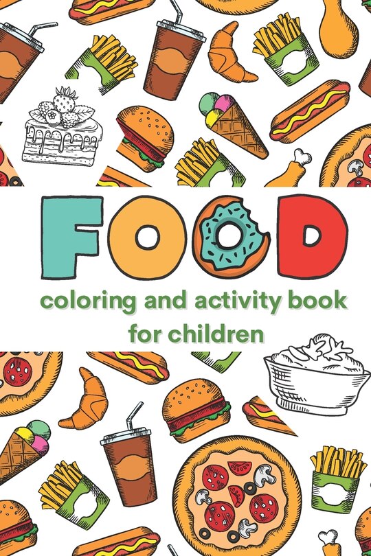 Couverture_FOOD - Coloring and Activity Book for Children