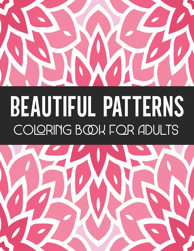 Front cover_Beautiful Patterns Coloring Book for Adults