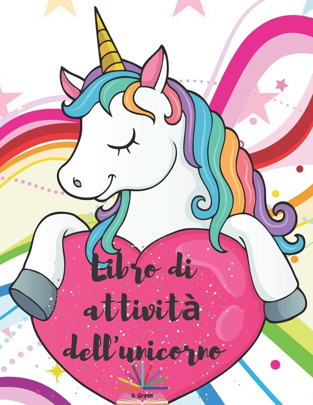 Front cover_Libro di attività dell'unicorno