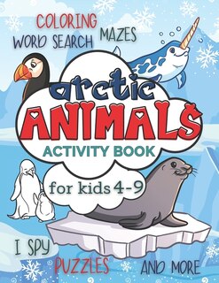 Couverture_Arctic Animals Activity Book for Kids 4-9