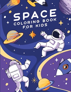 Couverture_Space Coloring Book For Kids