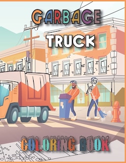 Couverture_Garbage truck coloring book