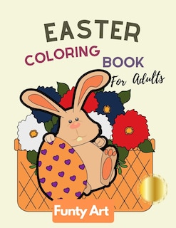 Front cover_Easter Coloring Book For Adults