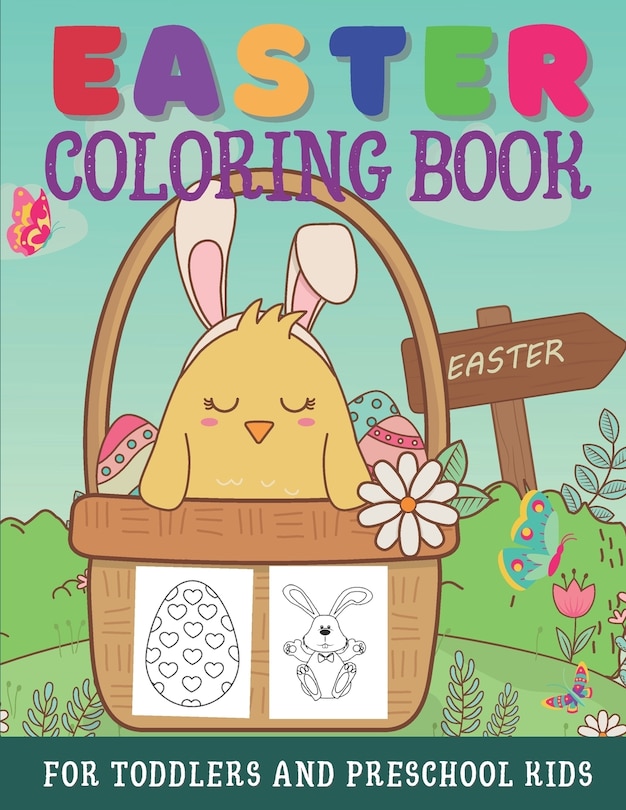 Couverture_Easter Coloring Book For Toddlers And Preschool Kids