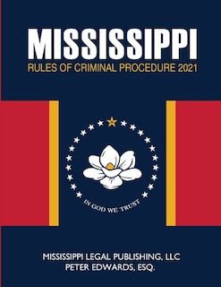 Front cover_Mississippi Rules of Criminal Procedure