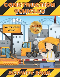 Couverture_Construction Vehicles Activity Book