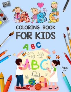 Couverture_ABC Coloring Book for Kids Ages 4-8
