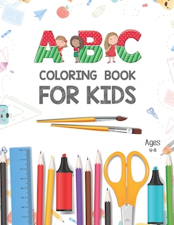 Couverture_ABC Coloring Book for Kids Ages 4-8