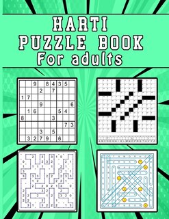 Front cover_Harti Puzzle Book for Adults