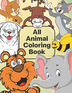 Couverture_All animal coloring book