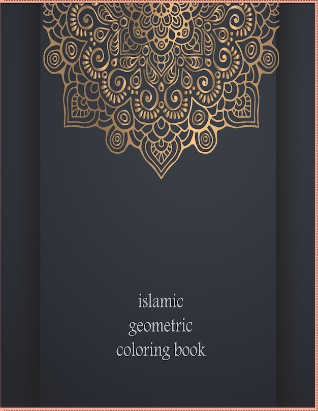 Front cover_islamic geometric coloring book