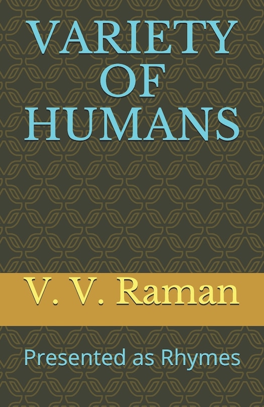 Front cover_Variety of Humans
