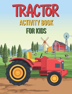 Couverture_Tractor Activity Book For Kids