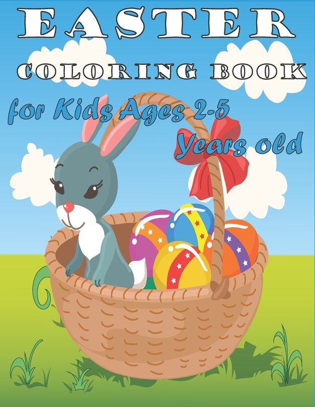 Couverture_Easter Coloring Book for Kids Ages 2-5 Years Old