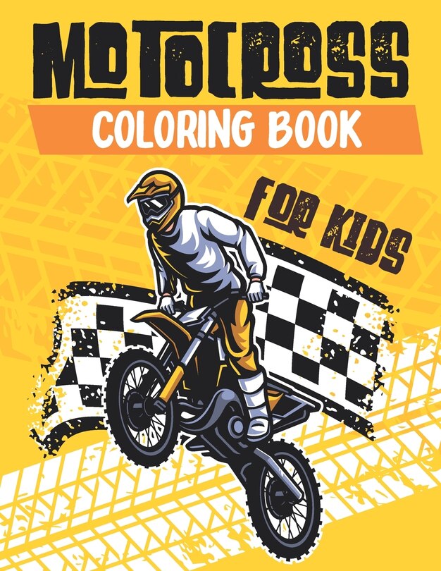 Couverture_Motocross Coloring Book for Kids