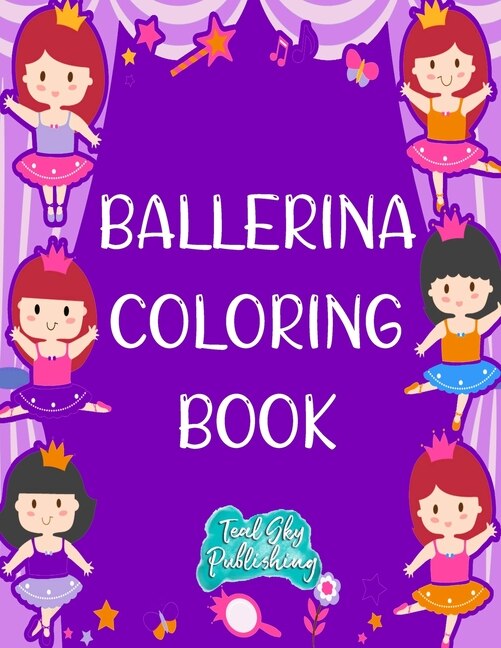 Front cover_Ballerina Coloring Book
