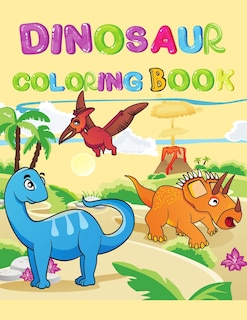 Couverture_Dinosaur coloring book