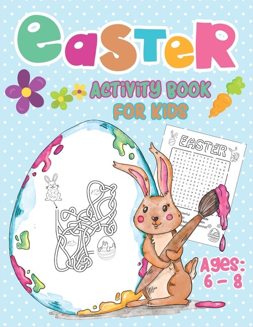 Couverture_Easter Activity Book For Kids Ages 6-8