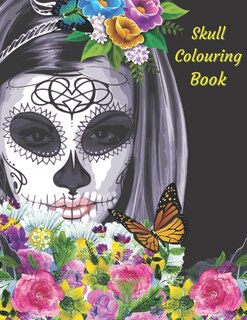 Front cover_Skull Colouring Book