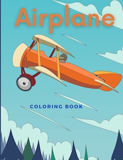 Front cover_Airplane Coloring Book