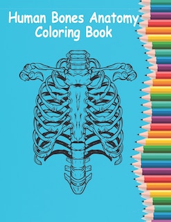 Couverture_Human Bones Anatomy Coloring Book