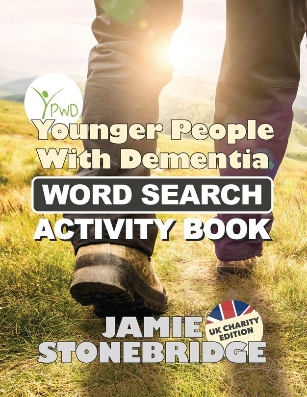 Front cover_Younger People With Dementia Word Search Activity Book