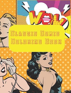 Front cover_Classic Comic Coloring Book