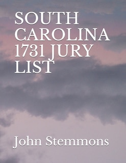 Front cover_South Carolina 1731 Jury List