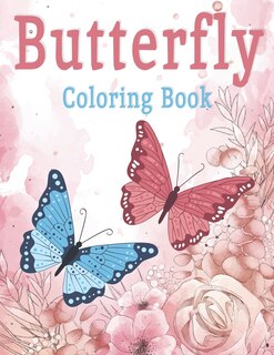 Front cover_Butterfly Coloring Book