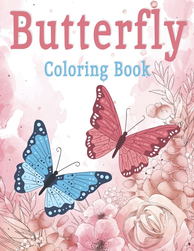 Front cover_Butterfly Coloring Book
