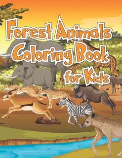 Couverture_Forest Animals Coloring Book for Kids