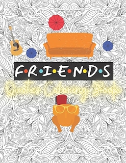 Couverture_Friends Quotes Coloring Book