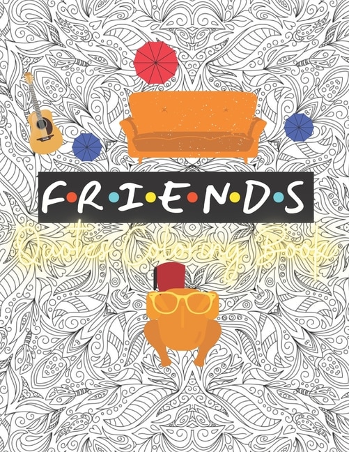 Couverture_Friends Quotes Coloring Book