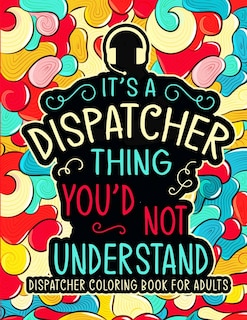 Couverture_Dispatcher Coloring Book for Adults