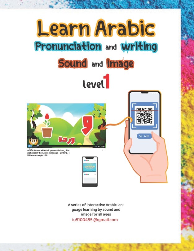 Couverture_Learn Arabic Pronunciation and writing Sound and image