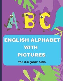 Front cover_English alphabet book with pictures for 3-5 year olds