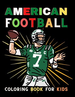 Couverture_American Football Coloring Book For Kids