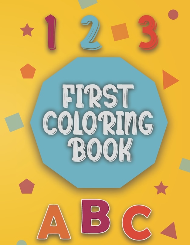 Front cover_First Coloring Book