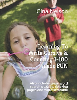 Front cover_Learning To Write Cursive & Counting 1-100 made FUN