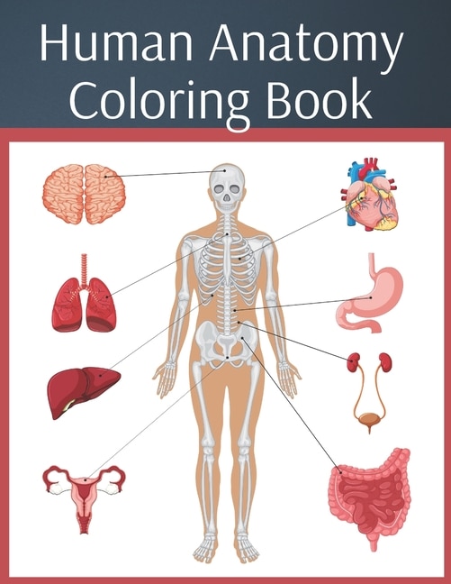 Couverture_Human Anatomy Coloring Book
