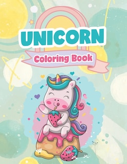 Front cover_Unicorn Coloring Book