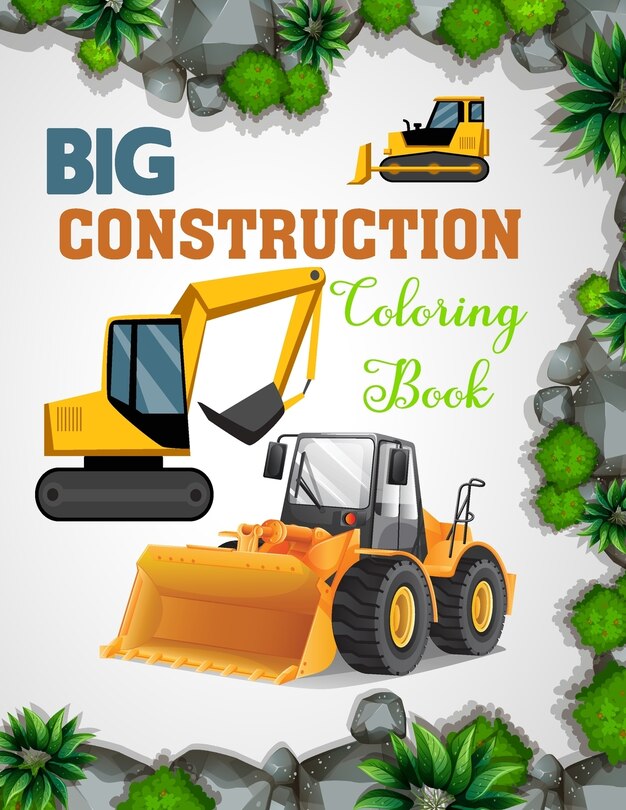 Couverture_Big Construction Coloring Book