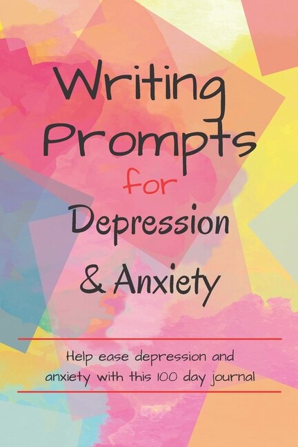 Front cover_Writing Prompts For Depression And Anxiety