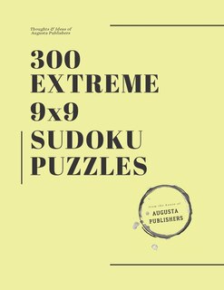 Couverture_300 Extreme 9x9 SUDOKU Puzzles