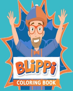 Front cover_Blippi Coloring Book