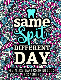 Couverture_Dental Assistant Coloring Book for Adults