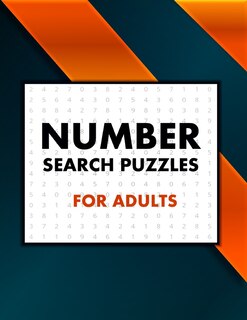 Front cover_Number Search Puzzles For Adults